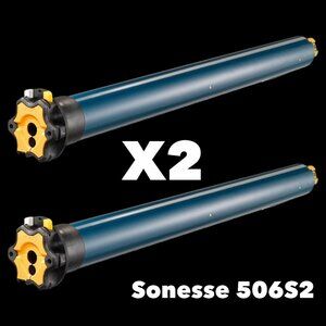 Sonesse 506S2 6/32 (Lot of 2) Somfy Roller Shade Motors (Used)